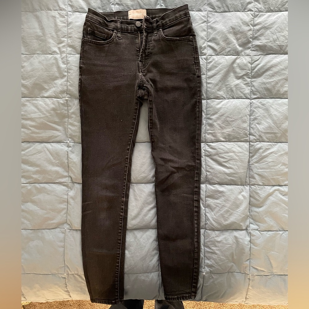 Everlane mid rise skinny jean. Size 26